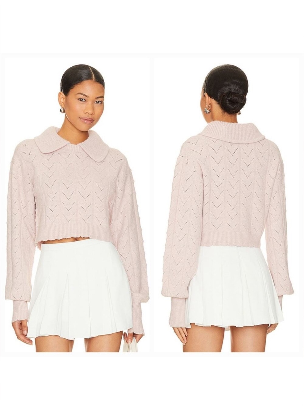 Majorelle  Jessel Baby Pink Sweater Size XS